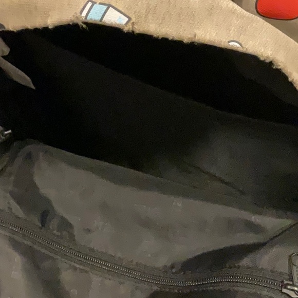 BT21 Grey Pattern Backpack - Picture 3 of 8